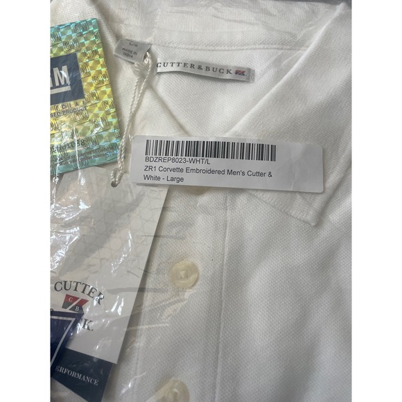 ZR1 corvette new in bag embroidered‎ polo - Picture 3 of 4